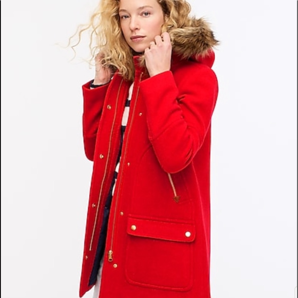 SOLD J Crew Chateau Parks Coat Size 4